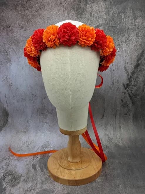 Renfest Marigold Flower Crown