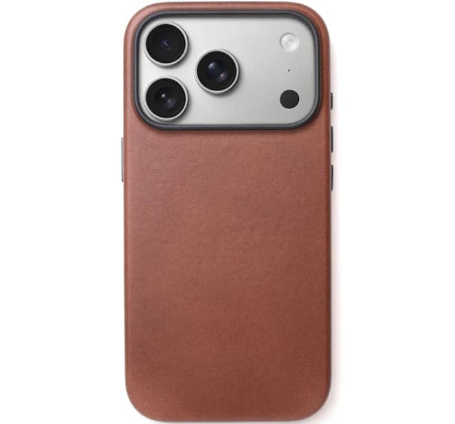 Andar The Aspen iPhone 17 Pro Elegant Full-Grain Leather Case with MagSafe & Camera Button