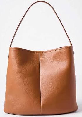 Loft Women's Leather Bucket Bag