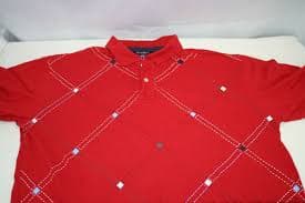 Russell Simmons American Classics Polo S/S Red Mens Medium | eBay