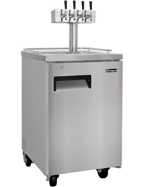 Kegco Four Tap Commercial Grade Kegerator