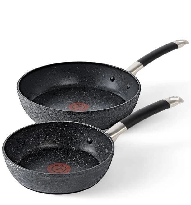 T-Fal Stone Force Platinum Non-Stick Frypan Set