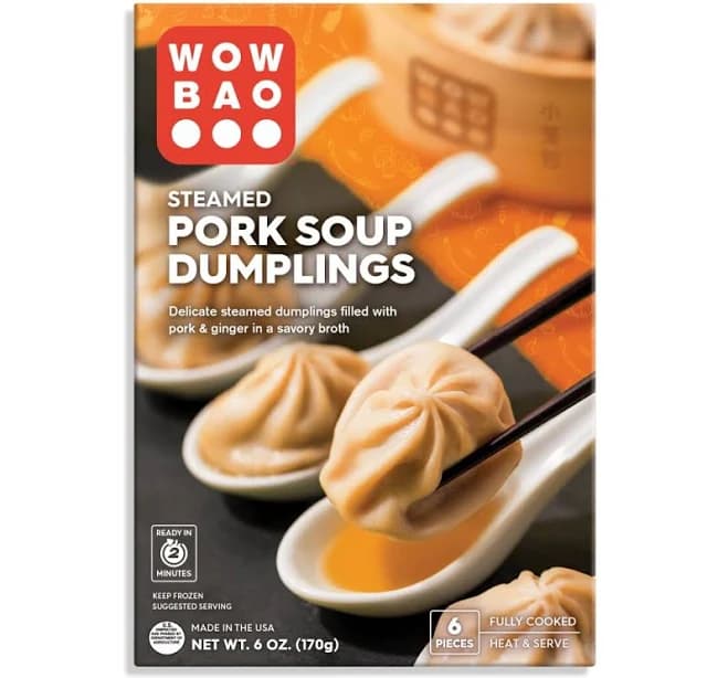 Wow Bao Steamed Fully Cooked Pork Soup Dumplings