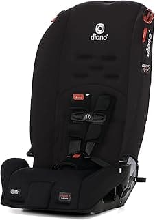Radian 3R, 3-in-1 Convertible Car Seat, Rear Facing & Forward Facing, 10 Years 1 Car Seat, Slim Fit 3 Across, Jet Black