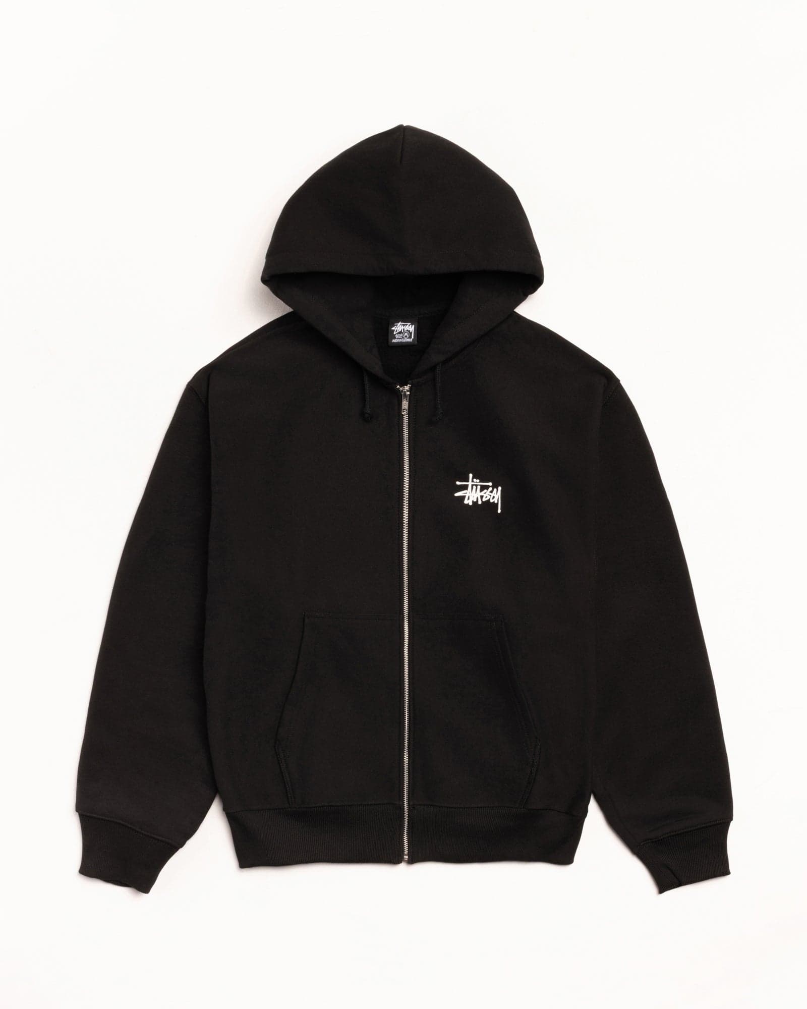 Basic Stüssy Zip Hoodie