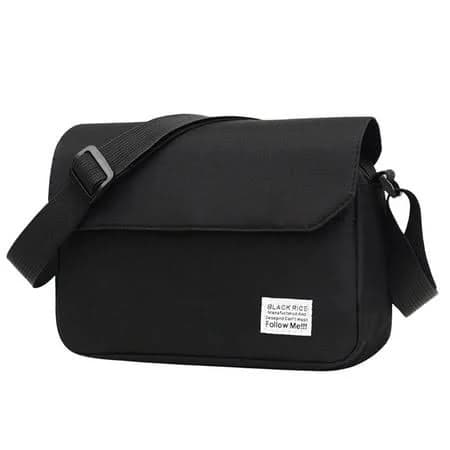 Jierger Classic Messenger Bag Nylon Shoulder Bag Crossbody Purses for Man Or Women Casual Canvas Shoulder Bag for College Work Daily