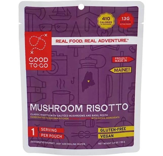 Good To-Go Herbed Mushroom Risotto
