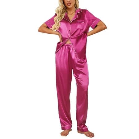 Avidlove Women's Satin Pajama Set