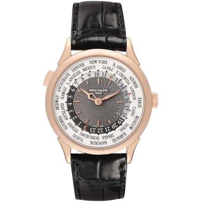 Patek Philippe Complications Automatic World Time 18kt Rose Gold Men's Watch 5230R