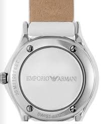 New Armani ARS7206 Women's Swiss Made Silver Quartz Watch | eBay
