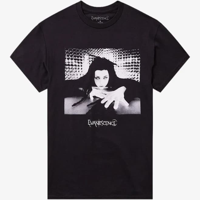 Evanescence Amy Lee Portrait Graphic T-Shirt