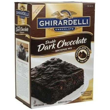 Ghirardelli Double Dark Chocolate Brownie Mix