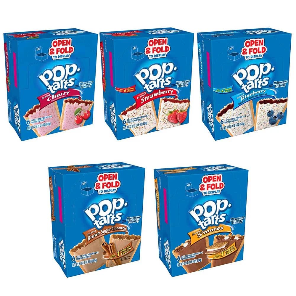 Kellogg Pop-Tarts Assorted Flavor Toaster Pastry