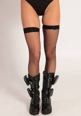 Caught U Lookin' Fishnet Thigh Highs