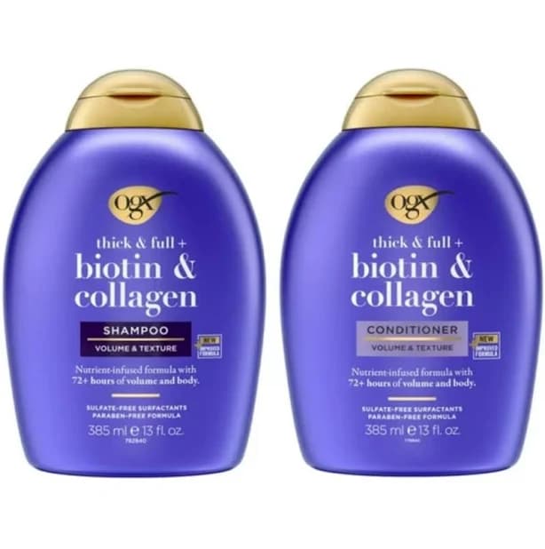 OGX Thick & Full Shampoo & Conditioner Set
