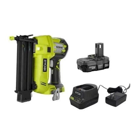 Ryobi 18V ONE+ 18 Gauge Cordless Brad Nailer Kit