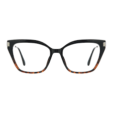 Cat-eye Black/Tortoiseshell Eyeglasses