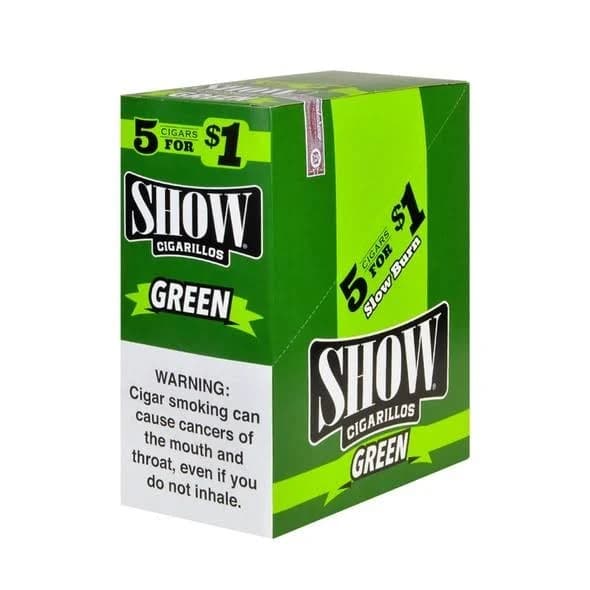 Show Cigar Wraps - 15 Packs - 75 Wraps Total
