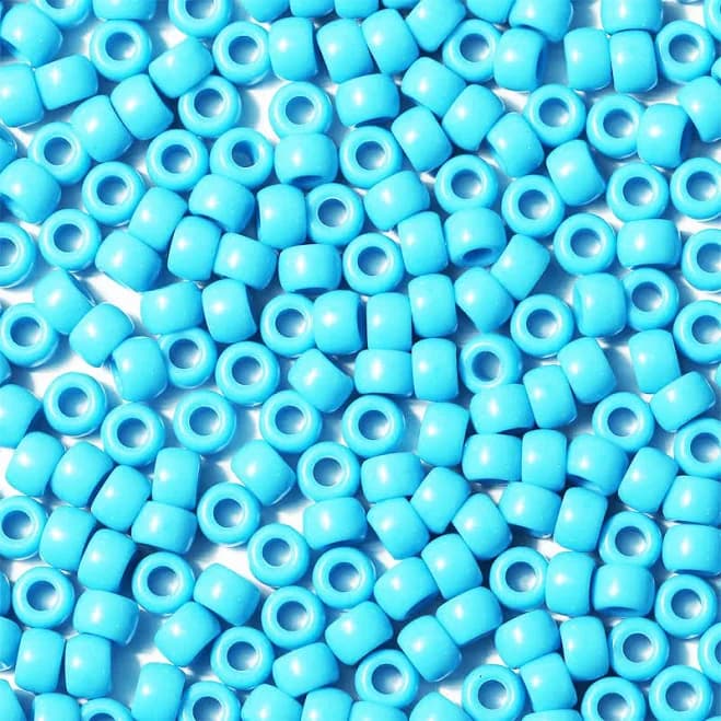 VOOMOLOVE 1000 Pcs Green Pony Beads