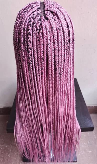 Handmade Box Braid Wig