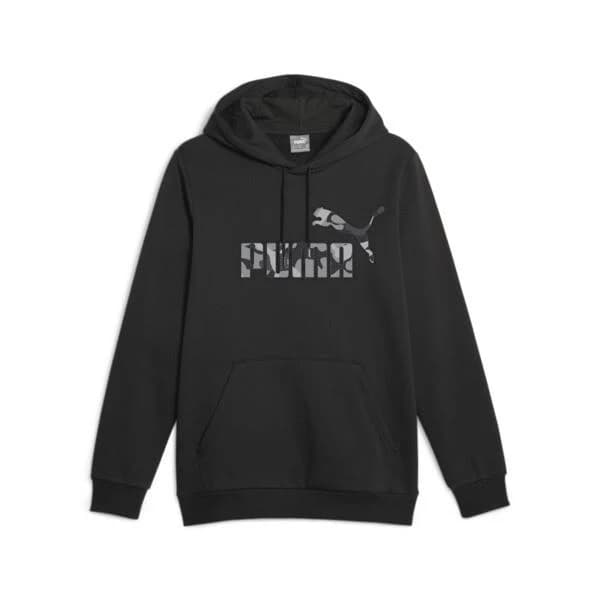 Puma Ess+ Camo Graphic fl Hoodie Green L Man