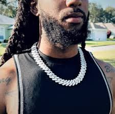 20mm Diamond Three-Row Cuban Link Chain – GHETLUXE