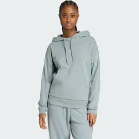 adidas Women's Essentials Small Logo French Terry Hoodie