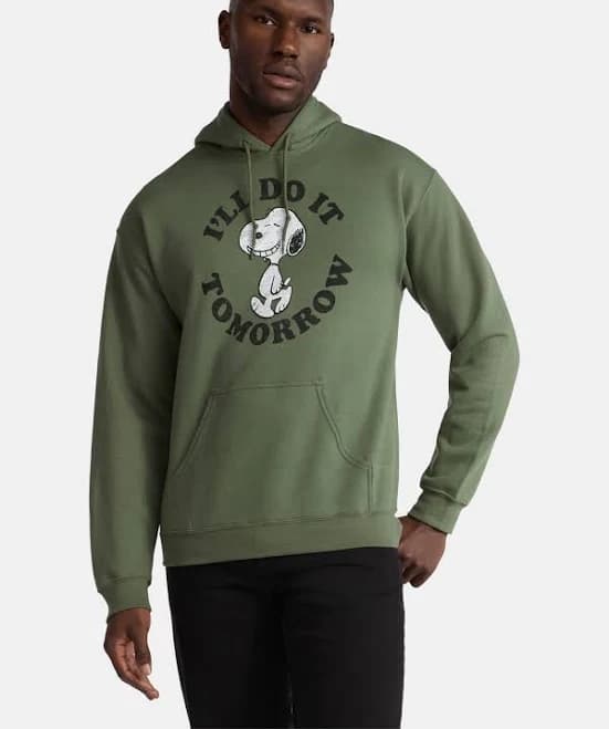 Peanuts Snoopy Tomorrow Graphic Hooded Sweatshirt