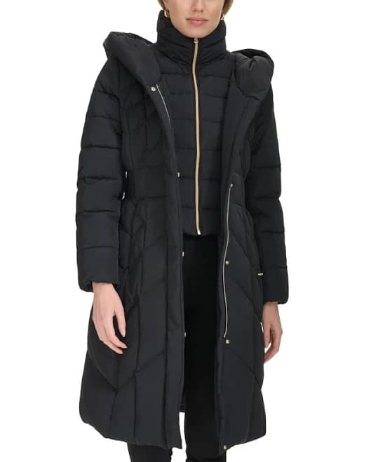 Cole Haan Women's Hooded Puffer Coat