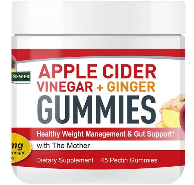 Apple Cider Vinegar and Ginger Gummies