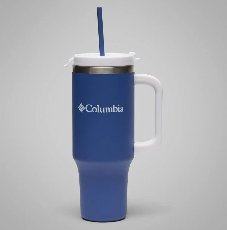 Columbia Stainless Steel Vacuum Tumbler with Handle