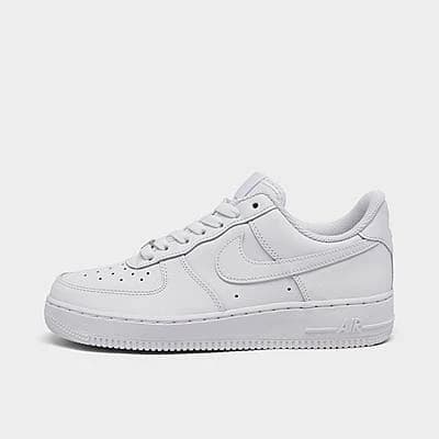 Nike Women's Air Force 1 Low Casual Shoes in White/White | Size: 6.0
