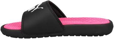 Amazon.com: PUMA Sandalia Cool Cat, Puma Black/Puma White/Knockout Pink : Ropa, Zapatos y Joyería