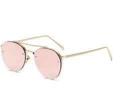 Owl Eyewear Sunglasses 86025 C4 Women's Metal Fashion Aviator