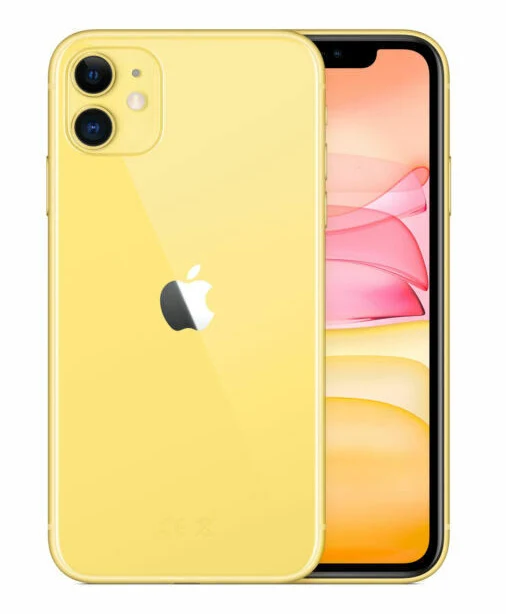 Apple Iphone 11 - 64gb - Yellow (unlocked) A2111 (cdma + Gsm)