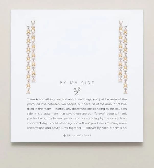 Bryan Anthonys By My Side Baguette Chandelier Earrings