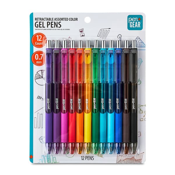 Pen+gear Retractable Gel Pens