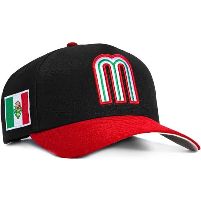 New Era 9FORTY A-Frame Mexico Flag Patch Snapback Hat