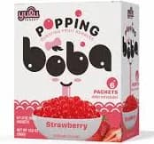 Yulu Foods Bursting Popping Strawberry Boba Pearl