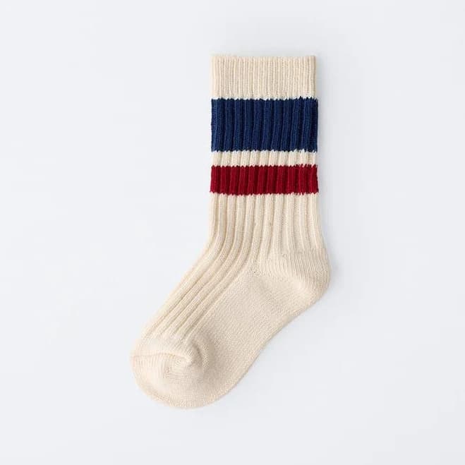 Zara Kids Long Striped Socks