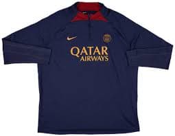 2023-24 Paris Saint-Germain Nike 1/4 Zip Drill Top - 8/10 - (XXL)