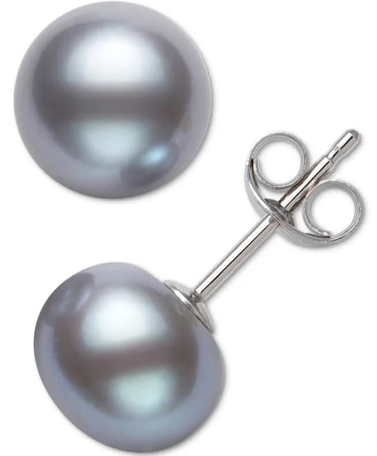 Belle de Mer Cultured Pearl Stud Earrings