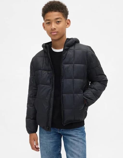 Gap Boys Recycled Lightweight Puffer Jacket