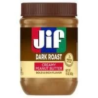 Jif Dark Roast Creamy Peanut Butter