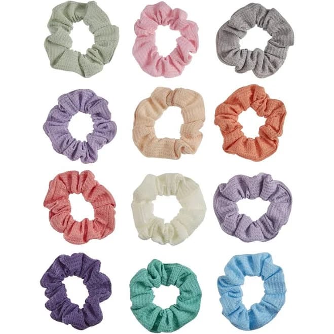 Scunci Savvy Value Scrunchies (12 Ct)