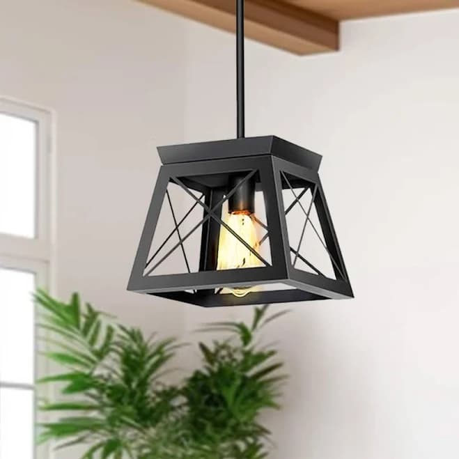 YANSUN 1 -Light Black Industrial Metal Geometric