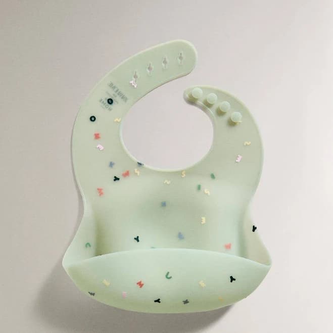 Zara Home Mickey & Minnie Disney Silicone Baby Bib