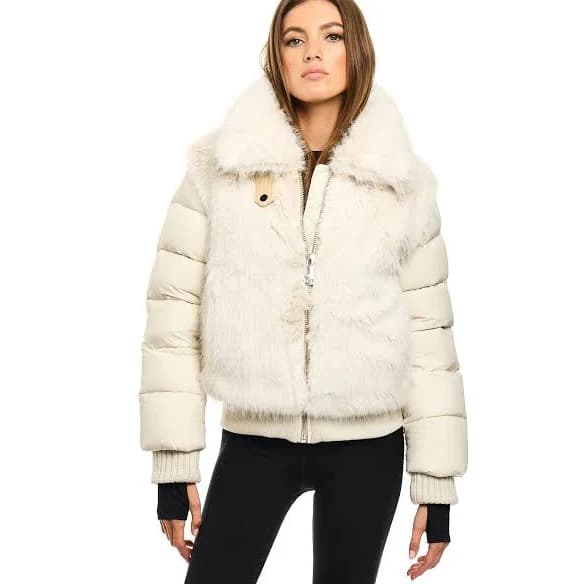 SAM Women's. Carlie Faux Fox Jacket