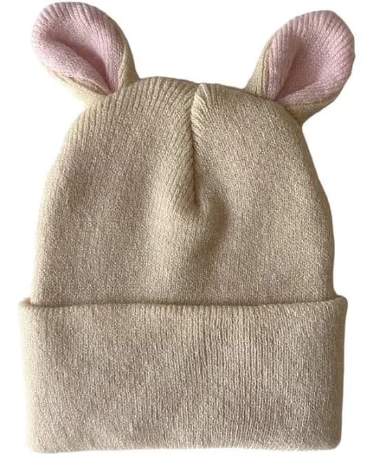 Sand Bunny Ears Beanie