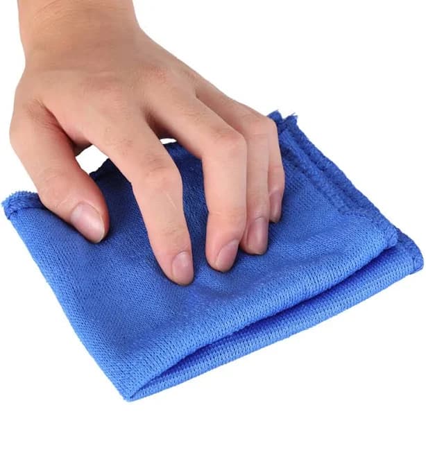 25pcs Blue Microfiber Cleaning Auto Car Detailing Soft Cloths Wash
